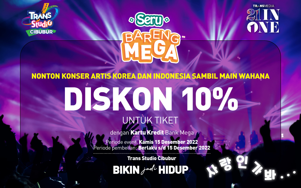 PromoBeli Tiket Nonton Konser Korea Diskon 10%