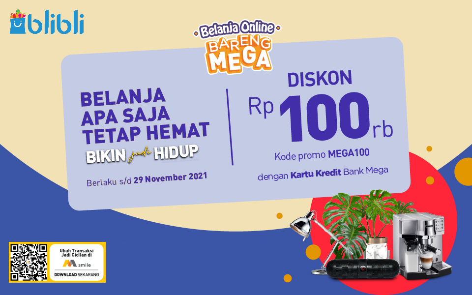 PromoBeli Barang Kebutuhan Dengan Diskon Rp 100ribu Di Blibli