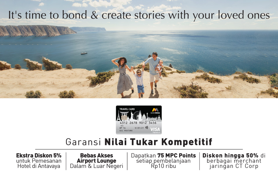 PromoIt's time to bond & create stories with Mega Travel Card